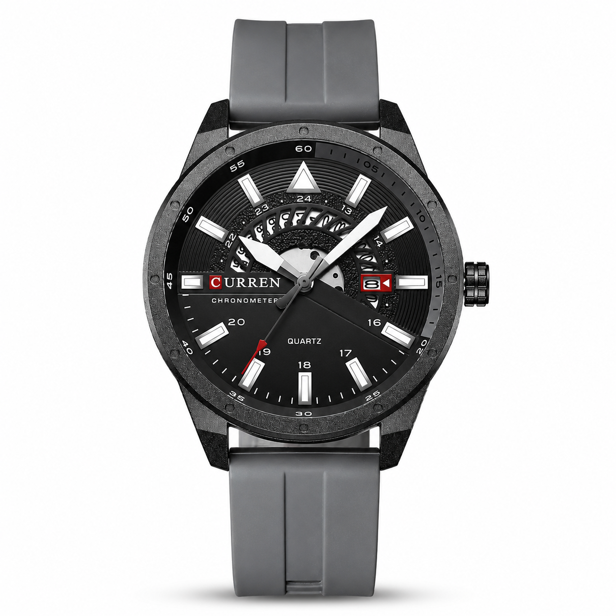Curren Men's Phantom Stealth Watch