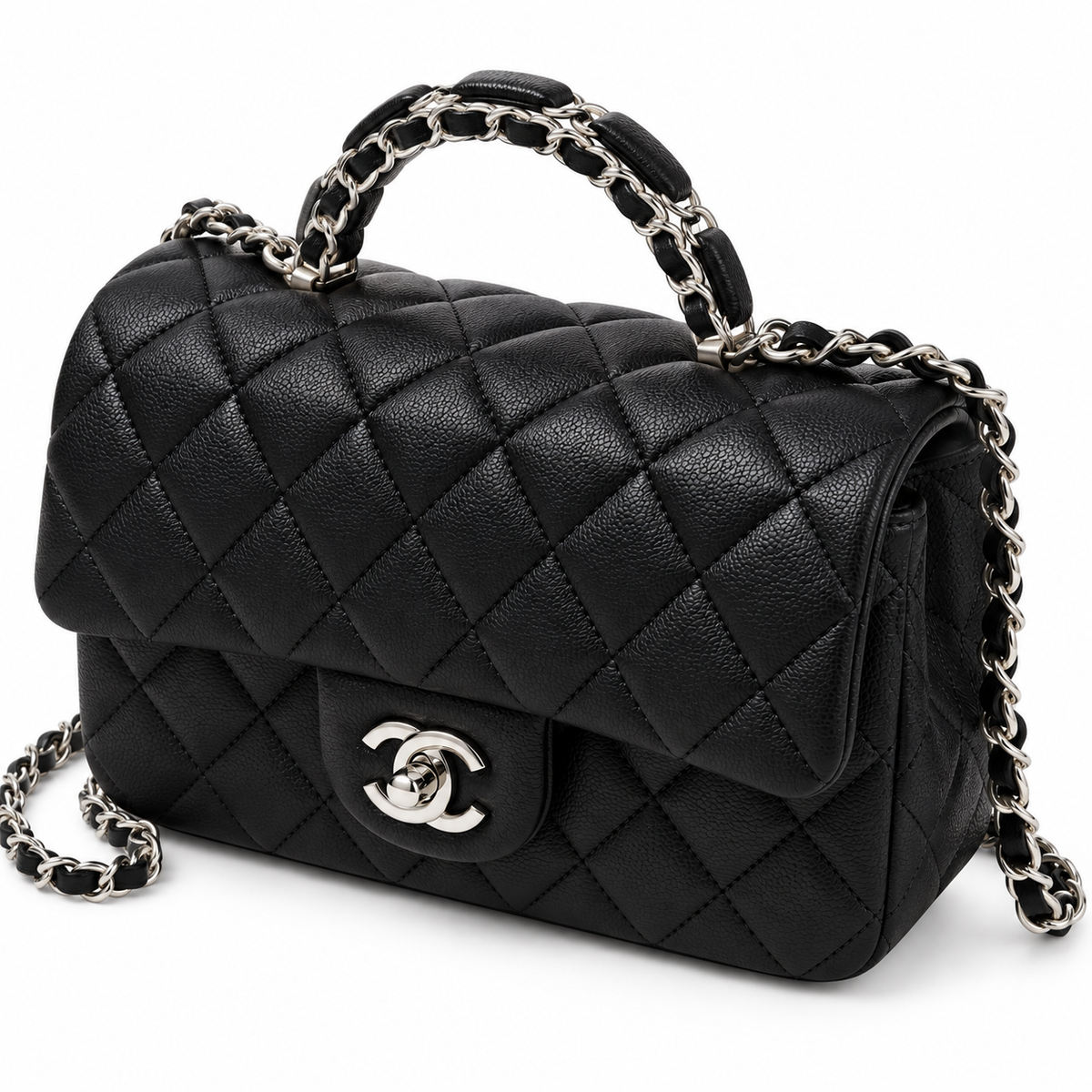 Chanel Mini Flap Bag with Top Handle - 7 colors