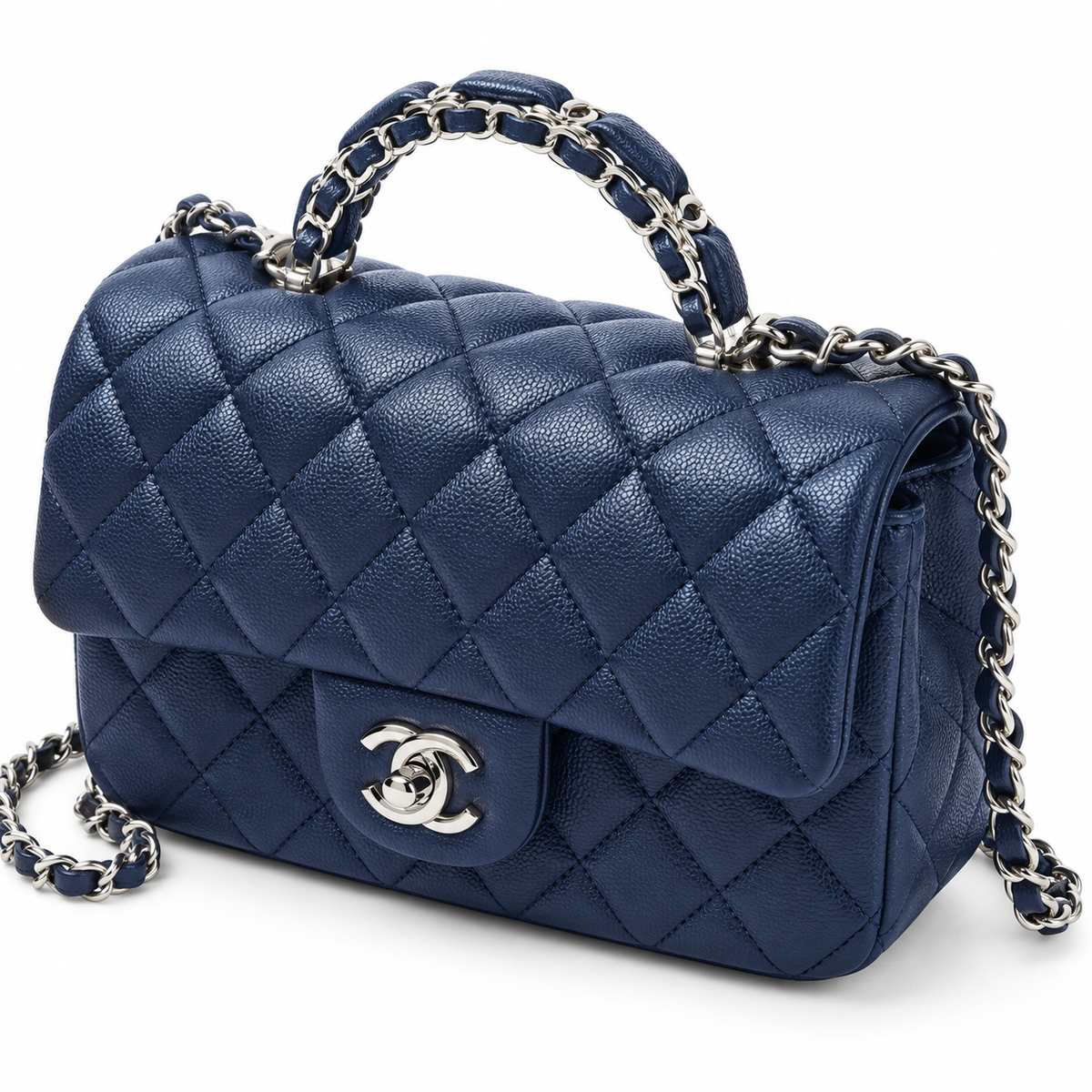 Chanel Mini Flap Bag with Top Handle - 7 colors
