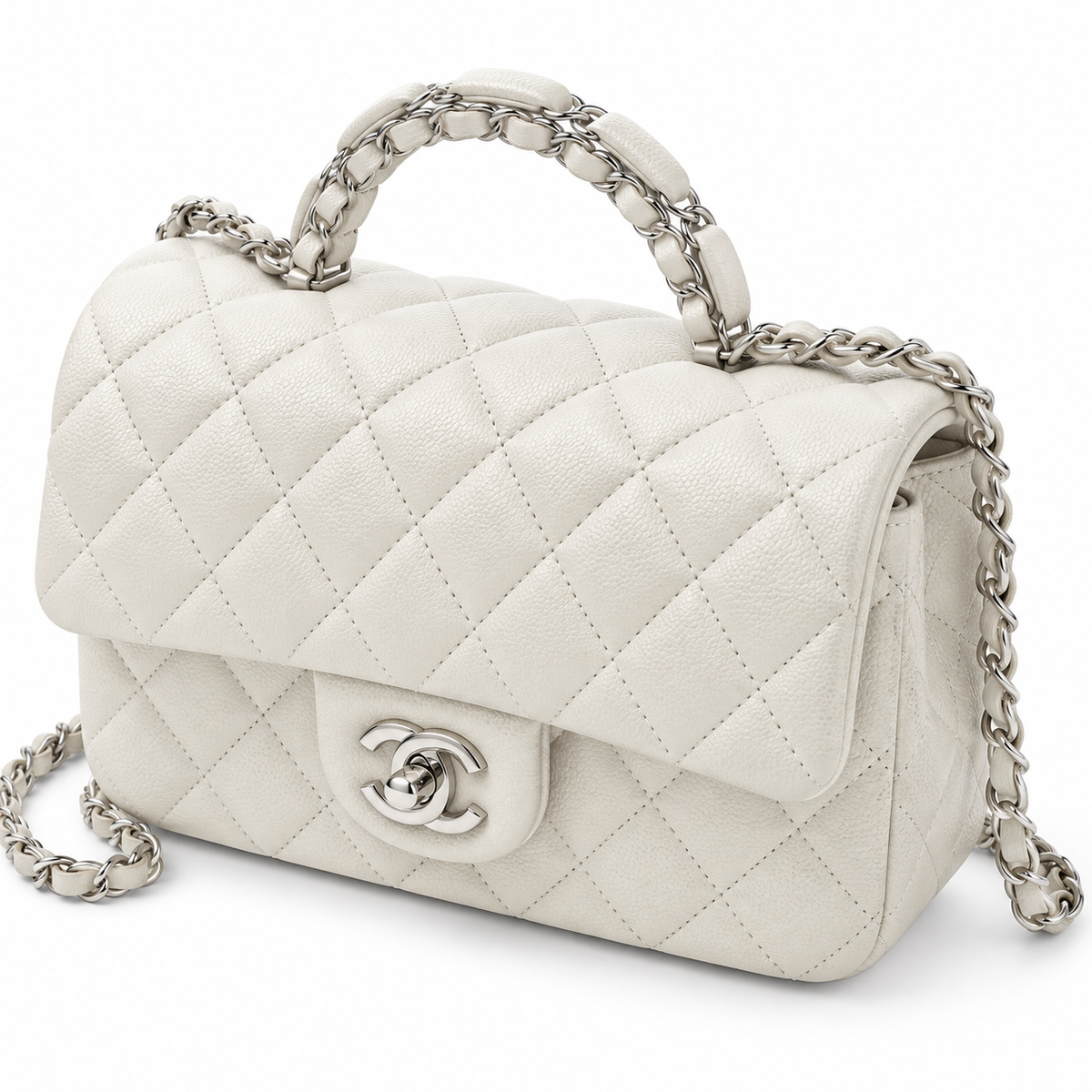 Chanel Mini Flap Bag with Top Handle - 7 colors