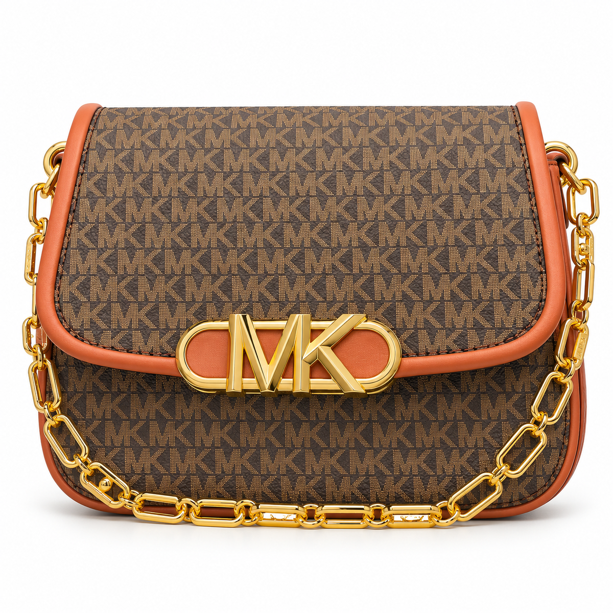 Michael Kors Mina Small Signature Logo Crossbody Bag – 3 Colors