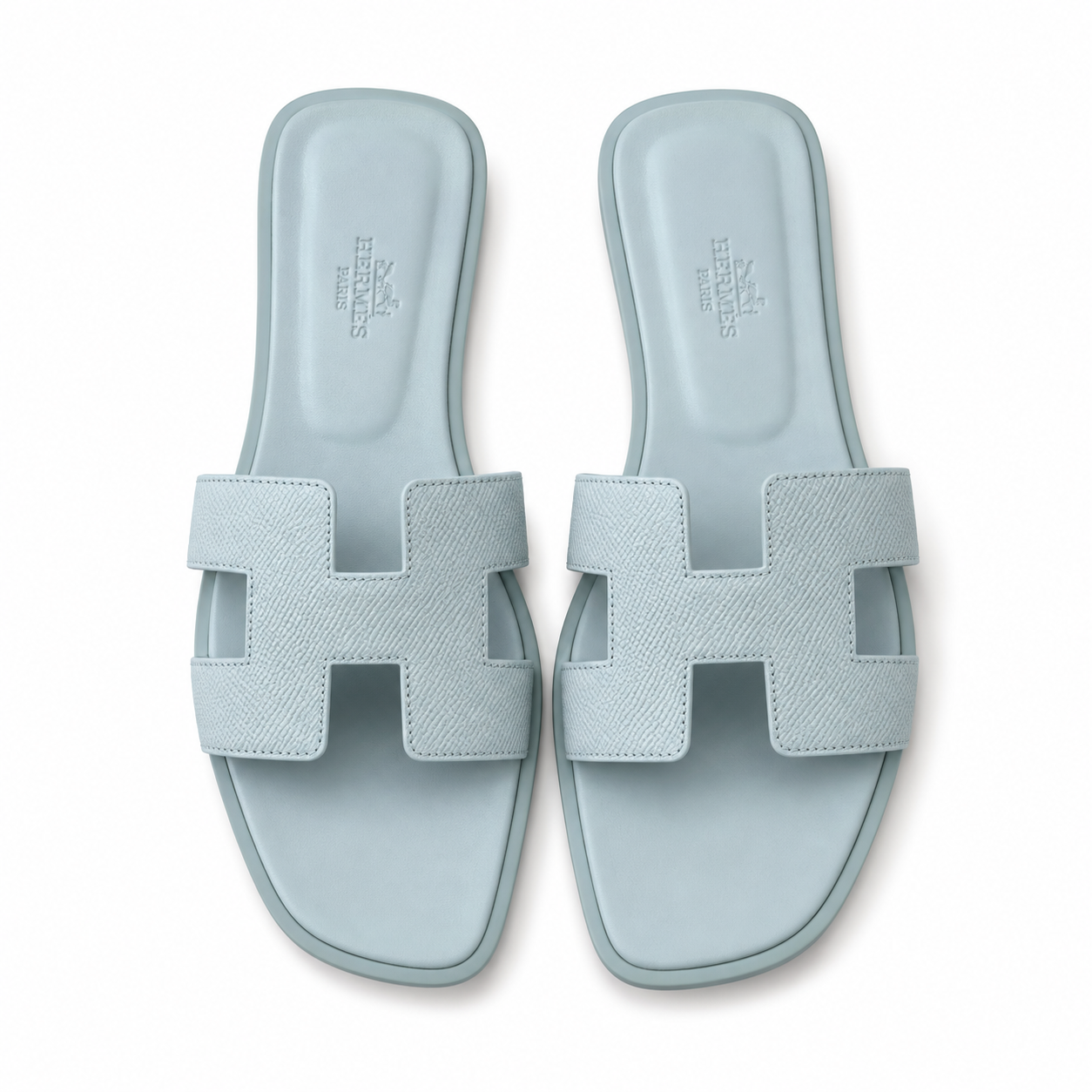 Baby Blue Hermès Oran Sandal