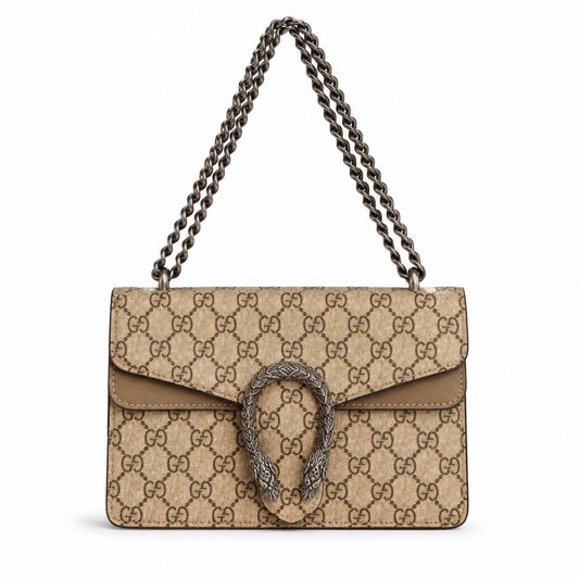Classic Monogram Serpentine Chain Shoulder Bag