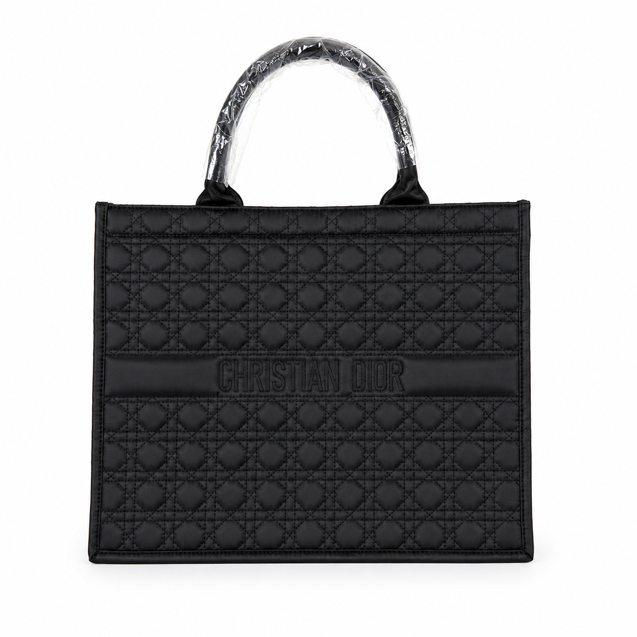 Christian Dior Book Tote - Black