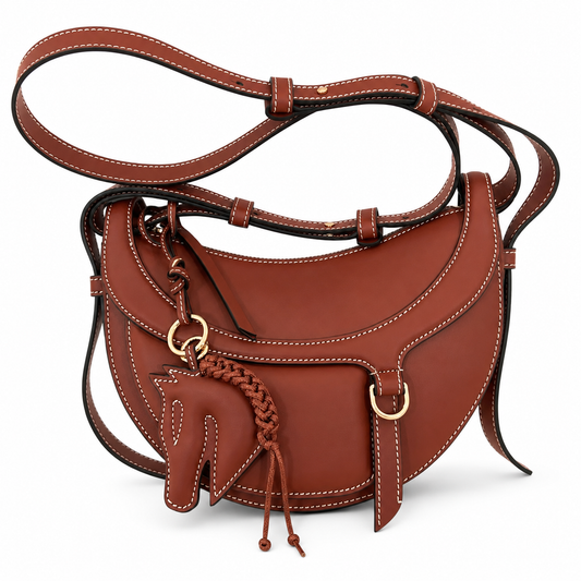 Polène Saddle Bag - Brown