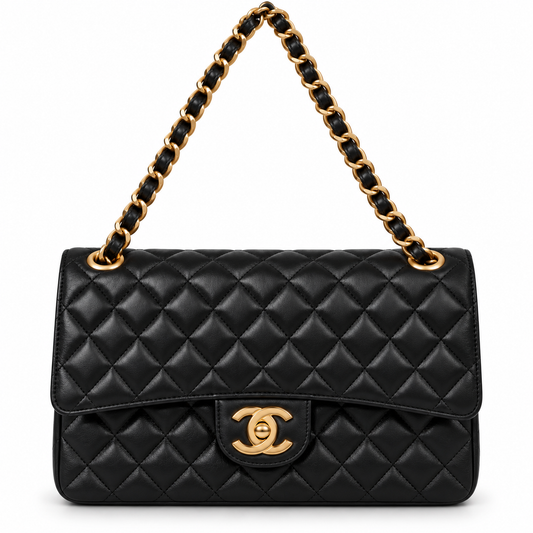 Chanel soft/rough leather 30cm - 2 colors