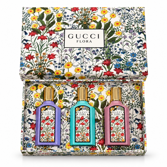 Gucci Flora Women’s 3-Piece Perfume Set