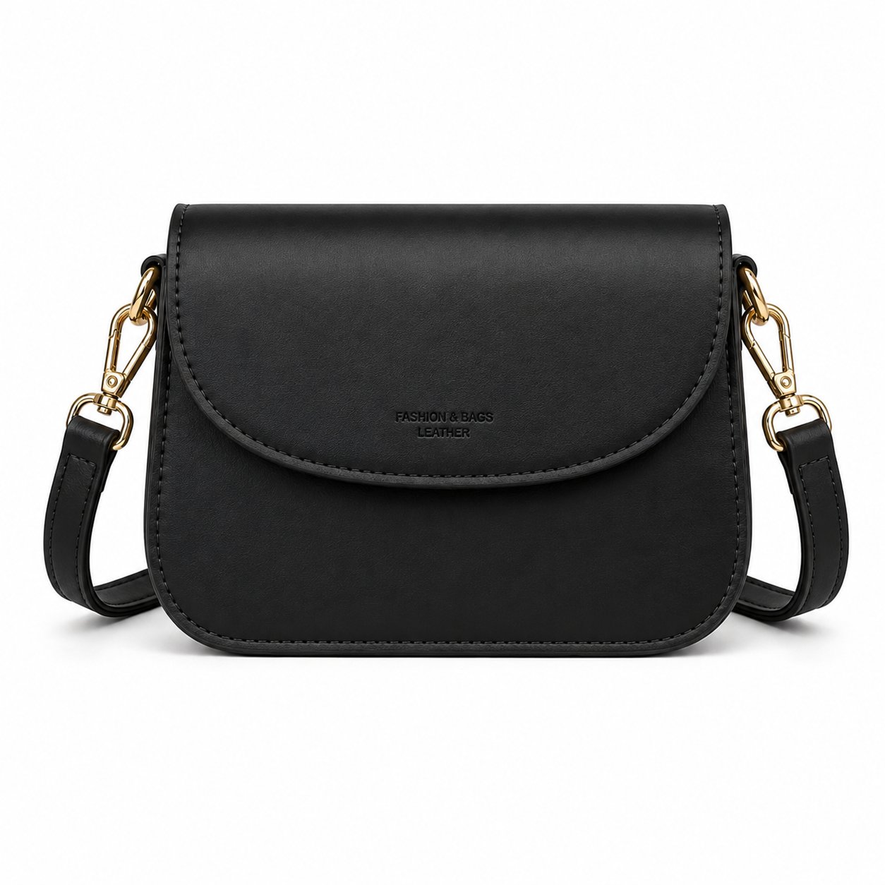 Fashion & Bags Leather Crossbody Bag – 2 colors