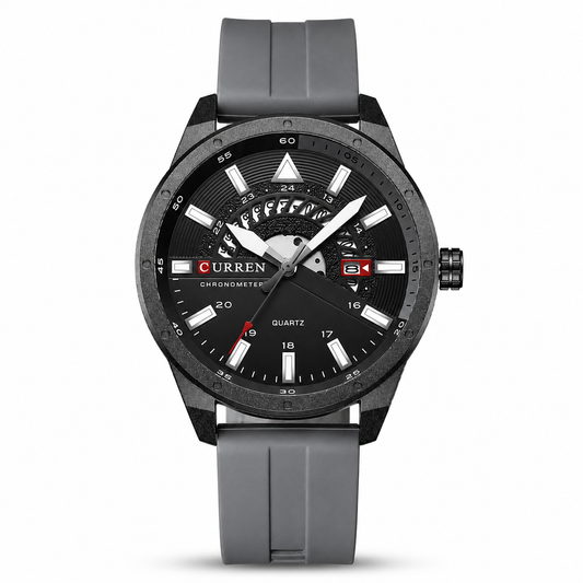 Curren Men's Phantom Stealth Watch