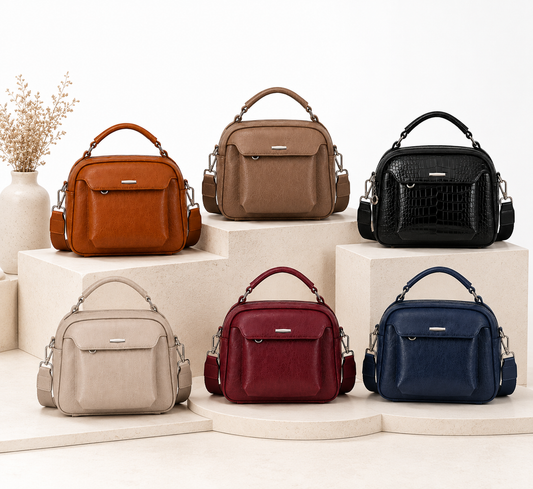 Luxe Terra Crossbody Handbag- 6 colors available