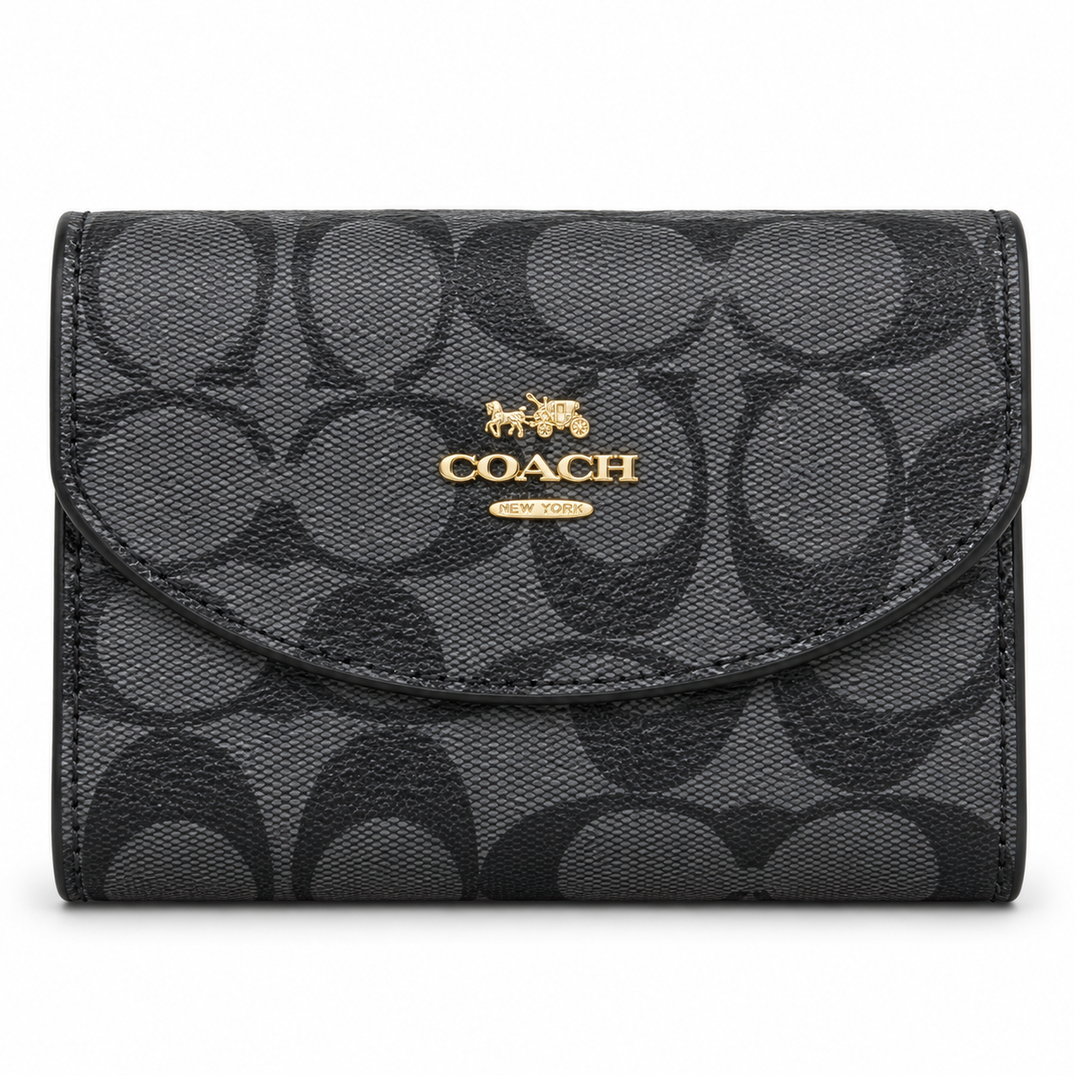 Coach Mila Small Flap Wallet - 2 colors