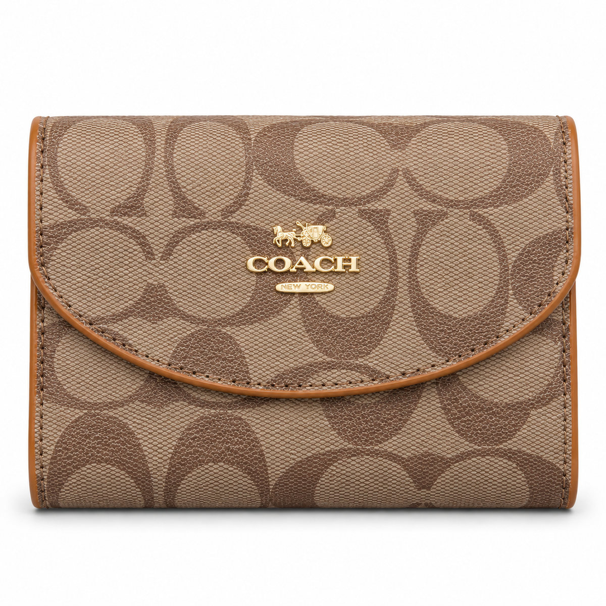 Coach Mila Small Flap Wallet - 2 colors