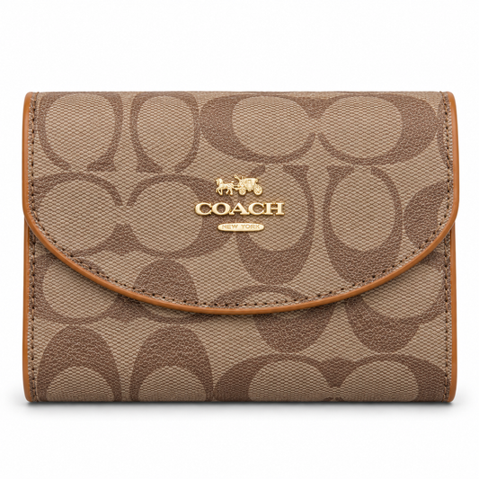 Coach Mila Small Flap Wallet - 2 colors