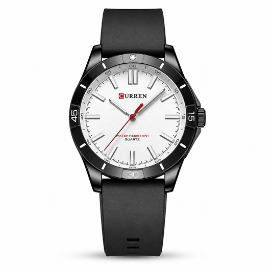 Curren Men's Sport Classic Watch – White Dial