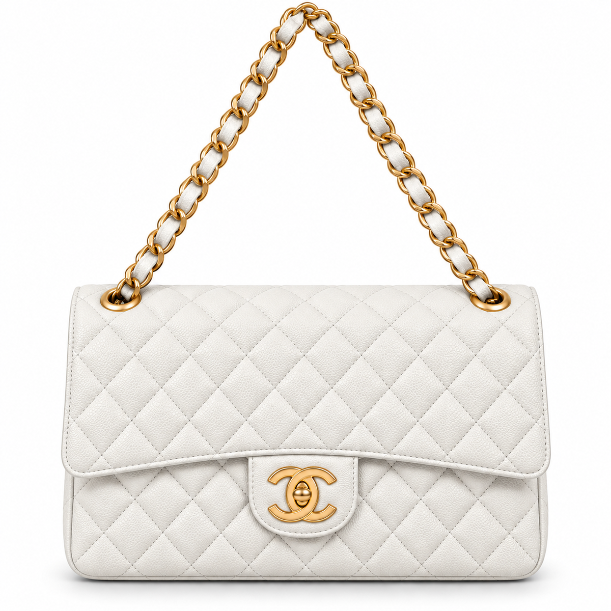 Chanel soft/rough leather 30cm - 2 colors