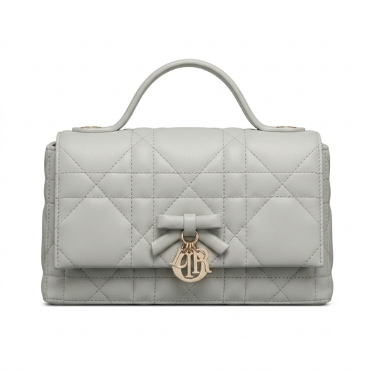 Dior bow tie mini chain bag - glacier blue