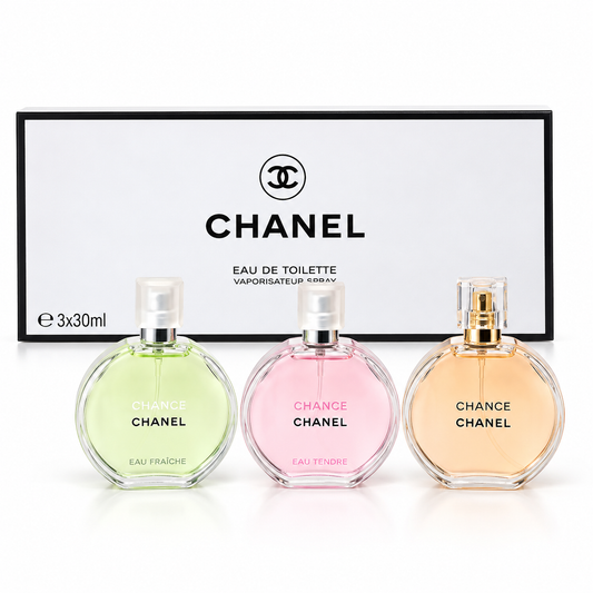Chanel Chance Women’s 3-Piece Perfume Set