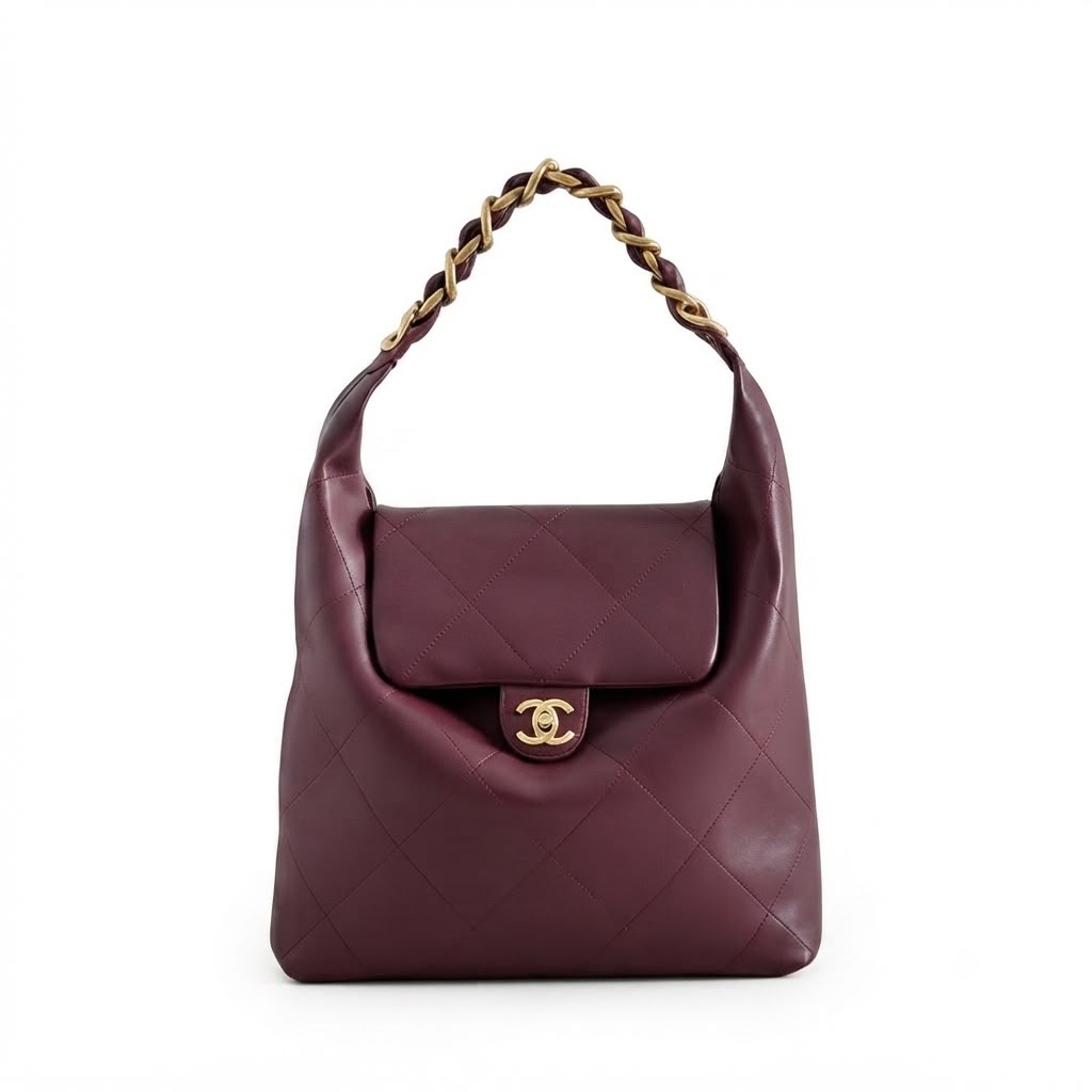 Chanel 22 Small Hobo Bag – Burgundy