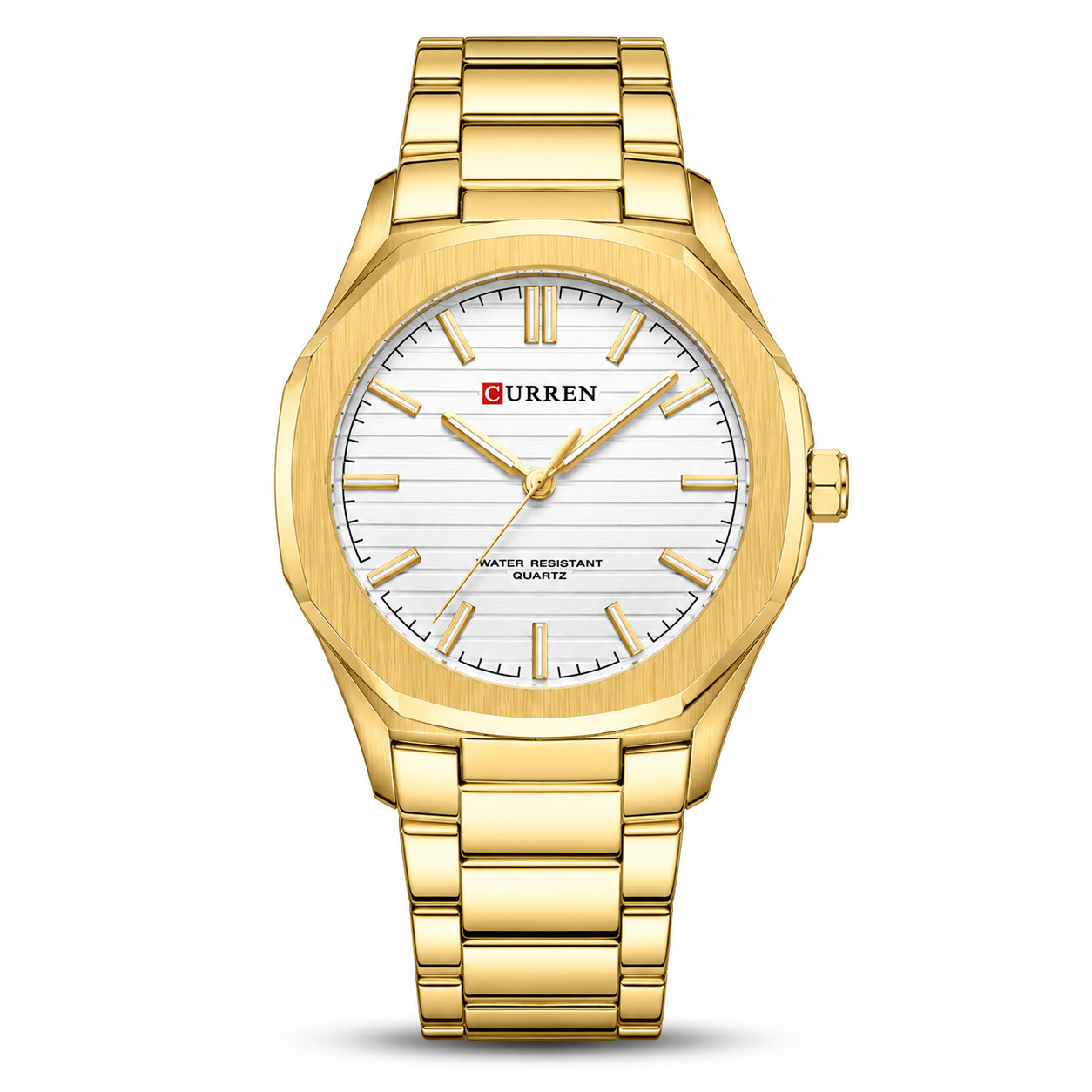 Curren Men's Prestige Gold Watch