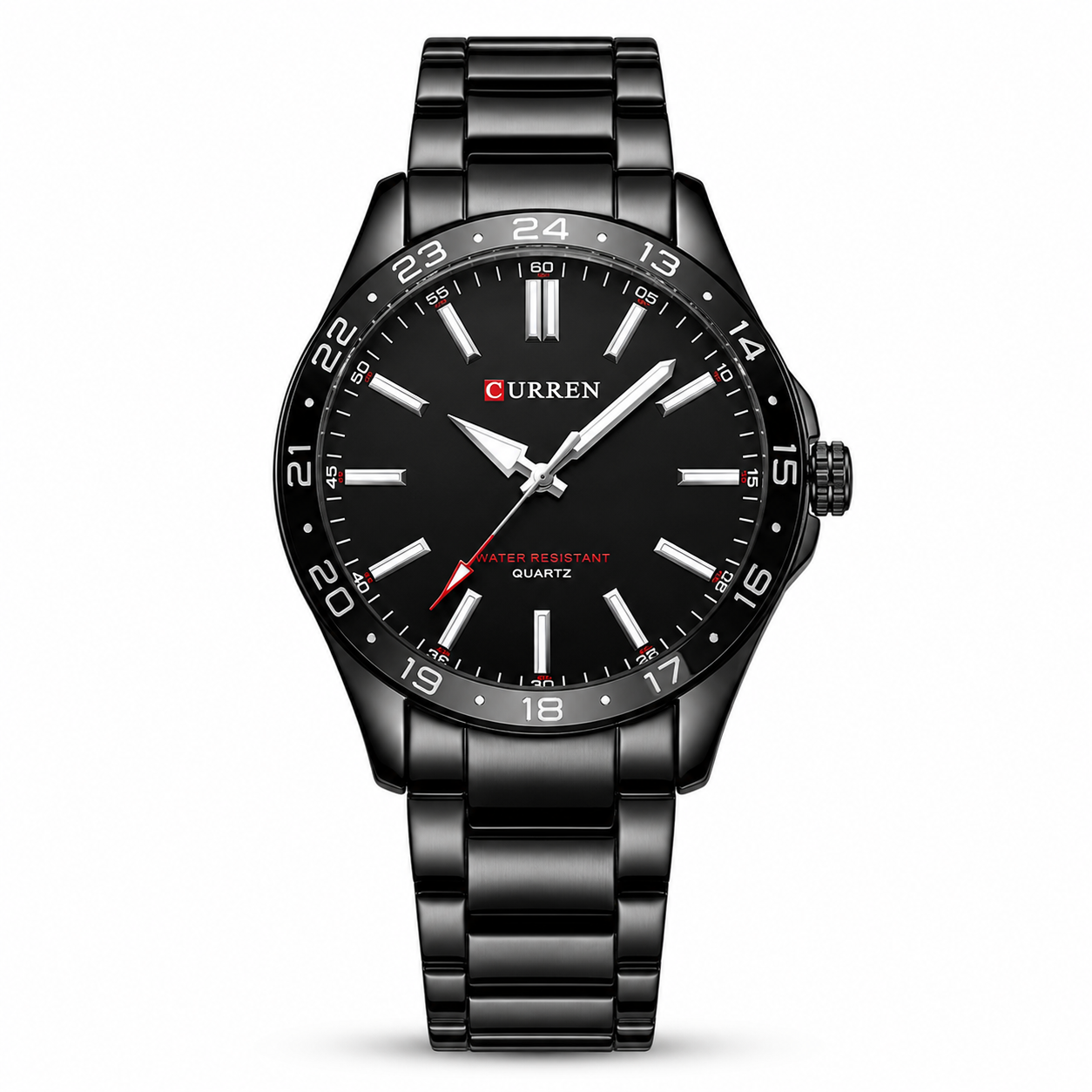 Curren Men's Voyager Stealth Watch