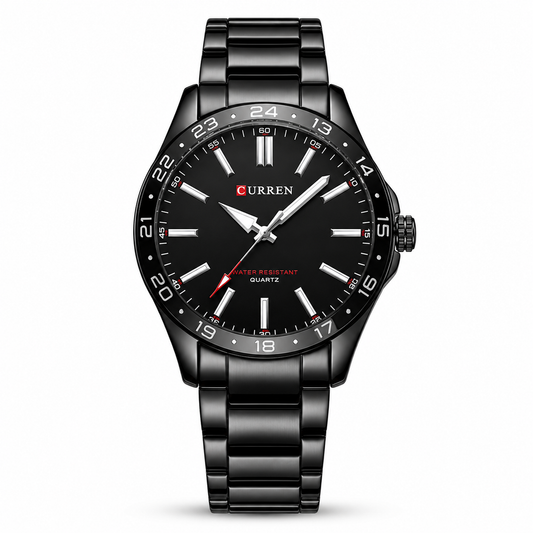 Curren Men's Voyager Stealth Watch