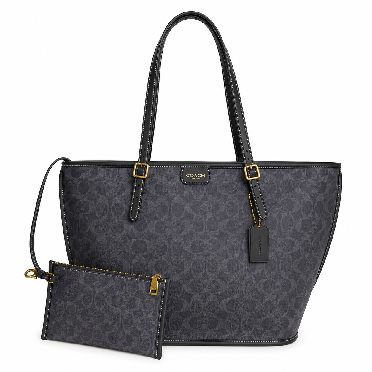 Coach City Tote Bag Black