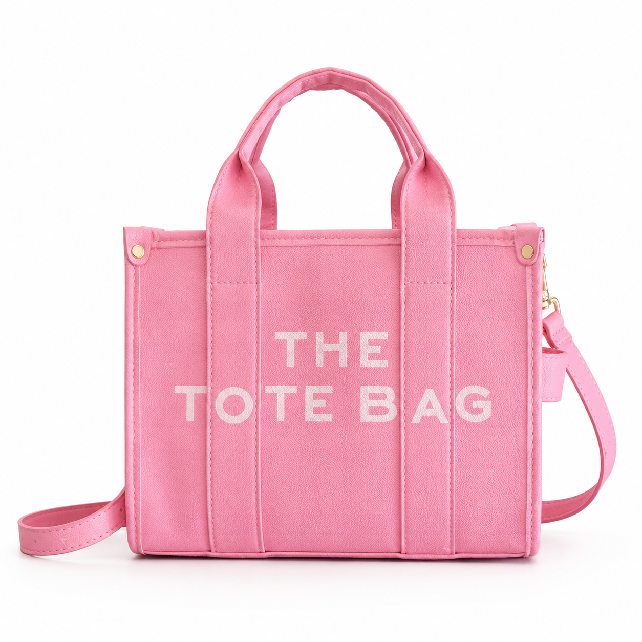 Pink: Luxe Blush Small Tote Bag