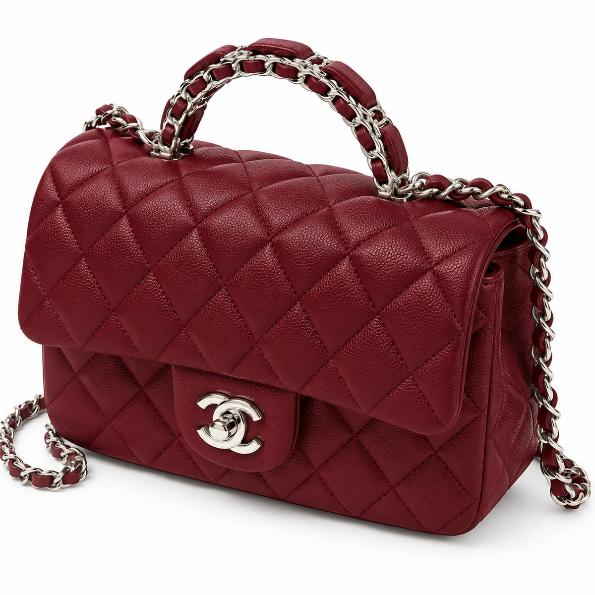 Chanel Mini Flap Bag with Top Handle - 7 colors